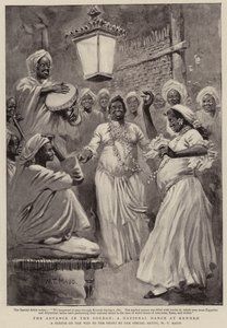 De opmars in Soedan, een nationale dans in Kenneh door William T. Maud